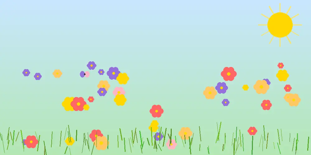 探花 - 草地上的野花世界 - 17c入口